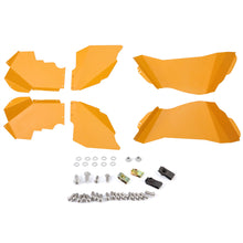 Load image into Gallery viewer, YIKATOO® Front &amp; Rear Inner Fender Liners Sheet Compatible with 2007-2018 Jeep Wrangler JK Yellow Splash Guards High Strength Simple Style -junior