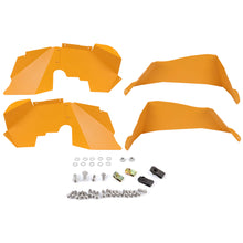 Load image into Gallery viewer, YIKATOO® Front &amp; Rear Inner Fender Liners Sheet Compatible with 2007-2018 Jeep Wrangler JK Yellow Splash Guards High Strength Simple Style -junior