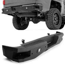 Load image into Gallery viewer, YIKATOO® Heavy-Duty Rear Bumper Black For Chevy Silverado and GMC Sierra 1500 2007-2018 -junior