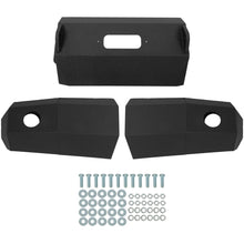 Load image into Gallery viewer, YIKATOO® Modular Black Front Bumper for 1992-1996 Ford F-150 F-250 F-350,3-Piece Steel Base -  junior