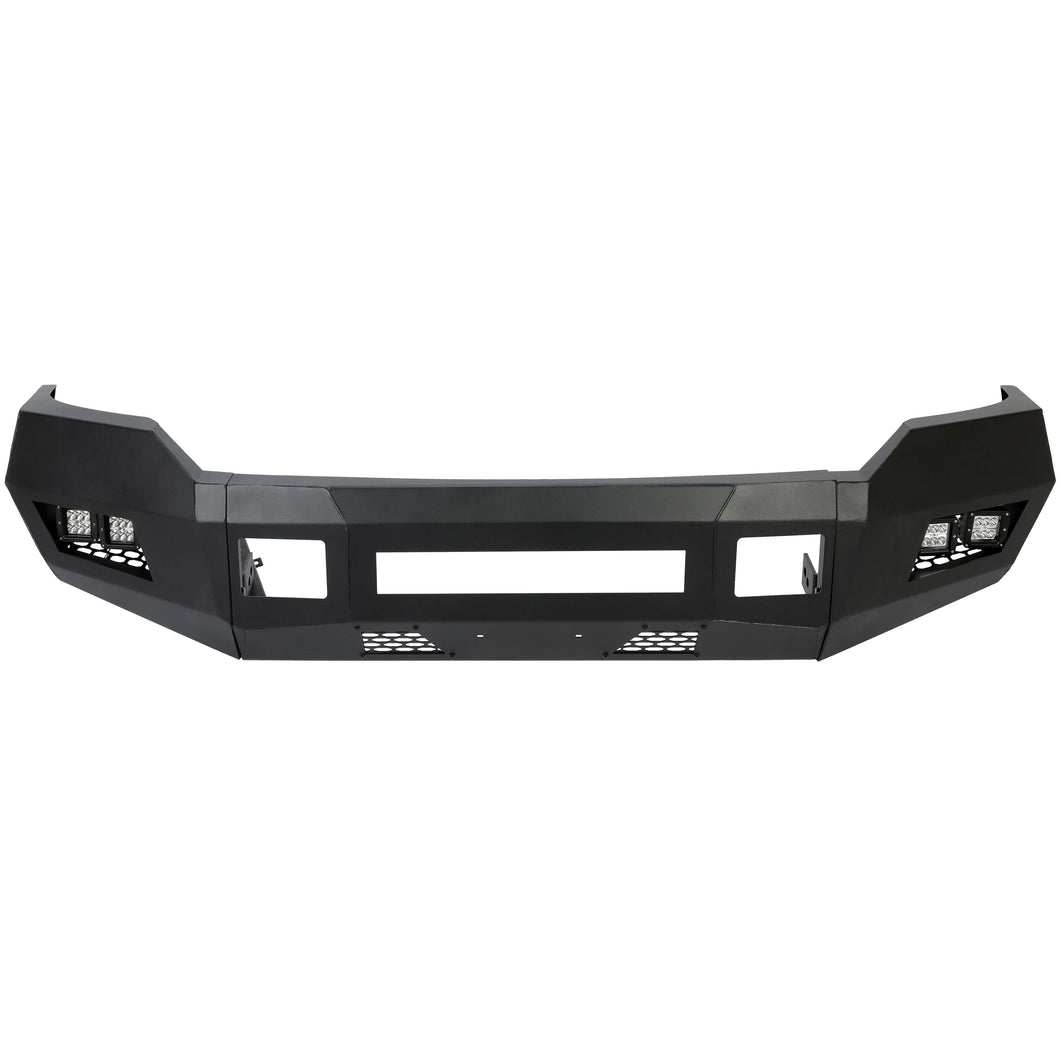 YIKATOO® Modular Front Bumper for 2011-2016 Ford F-250 F-350,3-Piece w/LED Lights -  junior