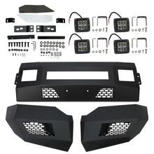 Load image into Gallery viewer, YIKATOO® Modular Front Bumper for 2011-2016 Ford F-250 F-350,3-Piece w/LED Lights -  junior