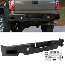 Load image into Gallery viewer, YIKATOO® Truck Black Steel Rear Bumper for 2009-2018 Dodge Ram 1500,Face Bar Guard Step - junior