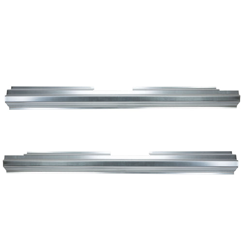 YIKATOO® Silver Galvanized Outer Rocker Panel PAIR For 1984-1996 Comanche 4 Door -junior