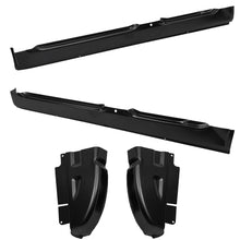 Load image into Gallery viewer, YIKATOO® 4Pcs Quad Cab Rocker Panel &amp; Cab Corner Set OE Style FOR 2002-2009 Dodge Ram -junior