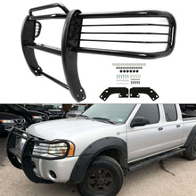 Load image into Gallery viewer, YIKATOO® Bumper brush Grill Grille Guard in Powder-Coated Black For 2001-2004 Nissan Frontier -junior