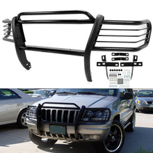 Load image into Gallery viewer, YIKATOO® Grille Guard Front Bumper Brush Guard Compatible with 1999-2004 Grand Cherokee Powder Coated Black Steel -junior