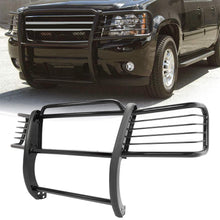 Load image into Gallery viewer, YIKATOO® Brush Guard Grille Guard Black Steel Compatible with 2002-2009 Chevy Trailblazer 2002-2009 Trailblazer EXT Trimming of Lower Air Dam Required -junior