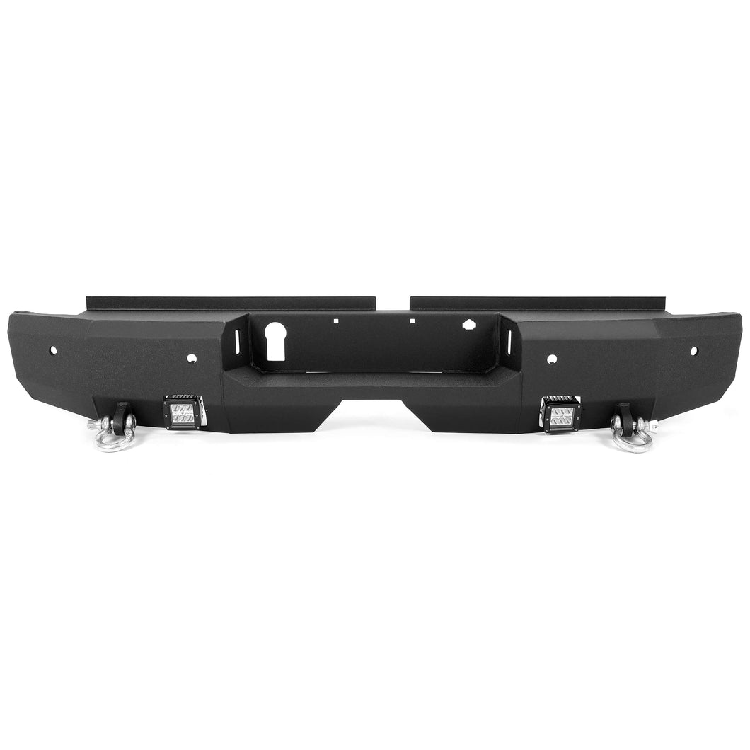 YIKATOO® Rear Bumper Compatible with 2019-2021 Ford Ranger Trucks Textured Black -junior