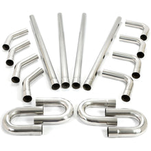 Load image into Gallery viewer, YIKATOO®  2.5” Custom Exhaust Tubing Mandrel Bend Pipe Straight U-Bend 90 Degree Kit 16PCS-junior