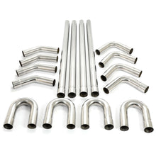 Load image into Gallery viewer, YIKATOO®  2.5” Custom Exhaust Tubing Mandrel Bend Pipe Straight U-Bend 90 Degree Kit 16PCS-junior
