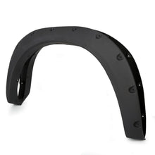 Load image into Gallery viewer, YIKATOO® Black Fender Flares Cover Wheel Cover Protector Compatible with 2009-2018 Ram 1500 Pocket Rivet Style Bolt On 4Pc -junior