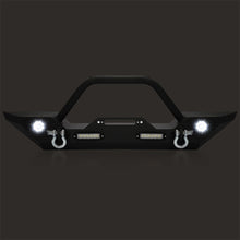 Load image into Gallery viewer, YIKATOO® Front Bumper for 2007-2018 Jeep Wrangler JK,with LED Lights -  junior