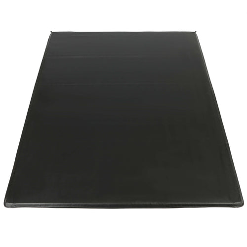 YIKATOO® Roll-up Soft Truck Tonneau Cover Compatible with 2007-2014 GMC Sierra/Chevy Silverado 1500/2500HD/3500HD  with 6.5' Bed Black Sailcloth Fold -junior