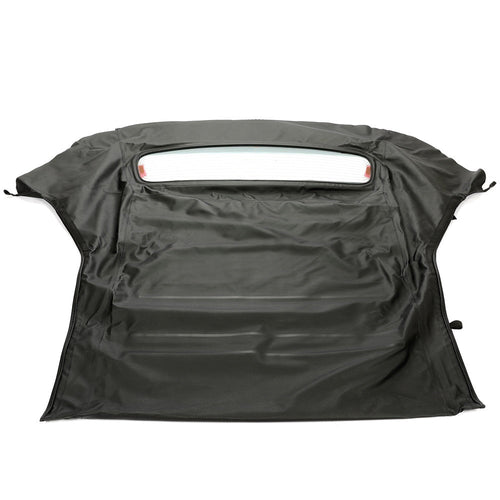 YIKATOO® Black Canvas Soft Top w/ Heated Glass Window For 2005-2014 Ford Mustang Convertible -junior