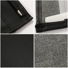 Load image into Gallery viewer, YIKATOO® Convertible Soft Top Roof Compatible with 1988-1995 Jeep Wrangler YJ with Factory Squared Style Upper Doors ONLY - w/Upper Door Skins and Back Window Black Canvas 2 door -junior