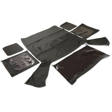 Load image into Gallery viewer, YIKATOO® Convertible Soft Top Roof Compatible with 1988-1995 Jeep Wrangler YJ Upper Door Skins 2DR w/o Clear Window -junior