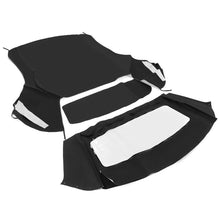Load image into Gallery viewer, YIKATOO® Black Convertible Soft Top Sailcloth Roof with Plastic Window Compatible with 1994-2004 Ford Mustang -junior