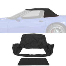 Load image into Gallery viewer, YIKATOO® Black Soft Top With Plastic Window For 1986-1993 Chevrolet Corvette Convertible -junior
