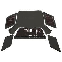 Load image into Gallery viewer, YIKATOO® Convertible Soft Top Canvas Roof with Plastic Window Compatible with 1998-2002 Isuzu Amigo/Rodeo (Black) -junior