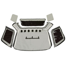 Load image into Gallery viewer, YIKATOO® Convertible Soft Top Canvas Roof with Plastic Window Compatible with 1998-2002 Isuzu Amigo/Rodeo (Black) -junior