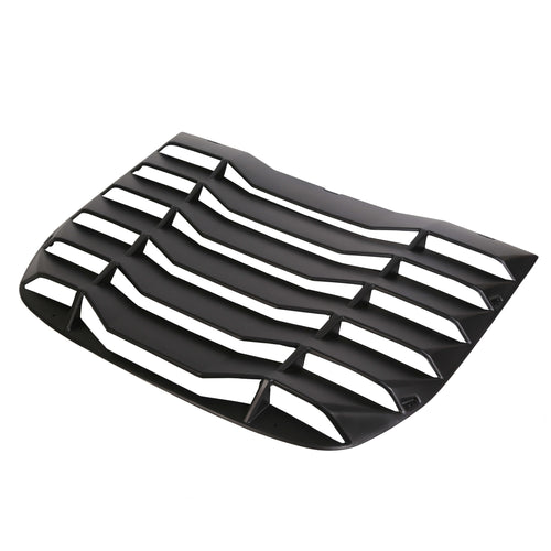 YIKATOO® Rear Window Scoop Louver Sun Shade Cover ABS Fits 2009-2019 Nissan 370Z Coupe -junior