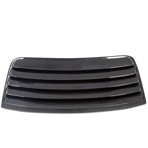 YIKATOO® Window Scoop Louver Sun Shade Cover For 2008-2019 Challenger Carbon Style -junior