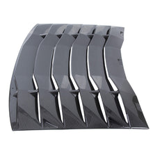 Load image into Gallery viewer, YIKATOO® Rear Window Louver Cover Vent Sun Shade Compatible with 2011-2021 Dodge Charger - Carbon Fiber Painted -junior
