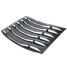 Load image into Gallery viewer, YIKATOO® Rear Window Louver Cover Vent Sun Shade Compatible with 2011-2021 Dodge Charger - Carbon Fiber Painted -junior