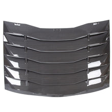 Load image into Gallery viewer, YIKATOO® Rear Window Louver Cover Vent Sun Shade Compatible with 2011-2021 Dodge Charger - Carbon Fiber Painted -junior