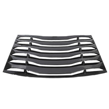 Load image into Gallery viewer, YIKATOO® Rear Window Louver Cover Vent Sun Shade Compatible with 2011-2021 Dodge Charger - Carbon Fiber Painted -junior