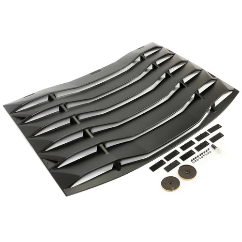 YIKATOO® Rear Window Louver Cover Sun Shade Vent For 2011-2021 Dodge Charger -junior