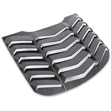 Load image into Gallery viewer, YIKATOO® Rear Window Scoop Louvers Windshield Rear Sun Shade Cover GT Lambo Style Compatible with 2015-2020 Mustang - Carbon Fiber Painted -junior