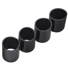 Load image into Gallery viewer, YIKATOO® Universal Aluminum 2.5&quot; Chrome Intercooler Turbo Piping Pipe Kit+BLACK Hose Kits-junior