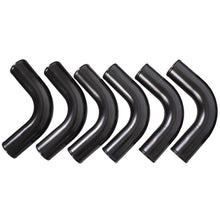 Load image into Gallery viewer, YIKATOO® 12 Piece 2.5 Inches Intercooler Black Piping Kit +T-Bolt Clamps +Blk Silicone Couplers-junior