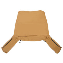 Load image into Gallery viewer, YIKATOO® Soft top Replacement, 1997-2006, Tinted Windows, Spice Leather For Jeep Wrangler TJ -junior