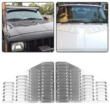 Load image into Gallery viewer, YIKATOO® Hood Louver Aluminum Vent Bolt-On Cooling Panel Kit FOR 1984-2001 Jeep XJ Cherokee -junior
