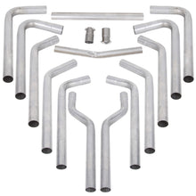 Load image into Gallery viewer, YIKATOO®  Universal 2.5&quot; 16-Piece Mandrel-Bent Tube Dual Exhaust Pipe Kit Stainless-junior