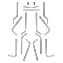 Load image into Gallery viewer, YIKATOO®  Universal 2.5&quot; 16-Piece Mandrel-Bent Tube Dual Exhaust Pipe Kit Stainless-junior