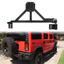 Load image into Gallery viewer, YIKATOO® Tire Carrier Mount w/Drop Down Option Compatible with All Hummer H2 Black -junior
