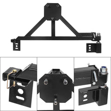 Load image into Gallery viewer, YIKATOO® Tire Carrier Mount w/Drop Down Option Compatible with All Hummer H2 Black -junior
