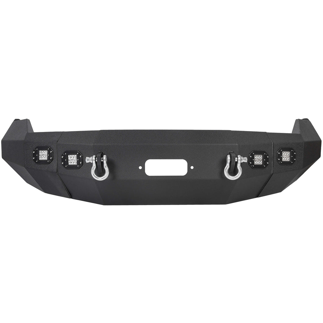 Front Bumper Heavy Duty Replacement Winch Ready