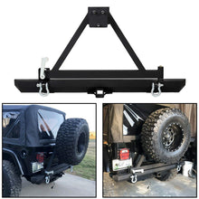 Load image into Gallery viewer, Jeep Wrangler 87-06 TJ YJ Rear Bumper effect picture