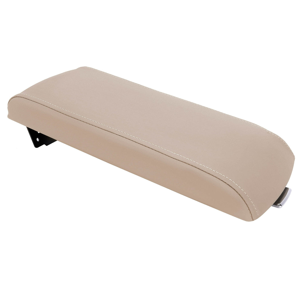 Kojem Center Console Lid for 2013-2019 Ford Flex Replacement for FA8Z7406024AA FA8Z-7406024-AA Armrest Cover Plastic Beige
