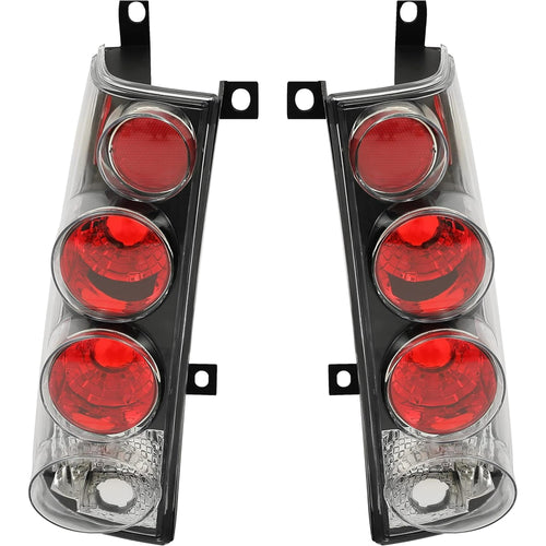 Kojem Tail Lights Assembly Pair for 1996-2002 GMC Savana Chevy Express 1500/2500/3500