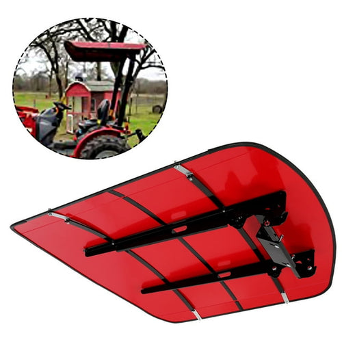 Kojem Tractor Canopy for ROPS 48-3/8'' X 48-3/8'' - Orange - Will Add About 4'' to The Height of The Tractor