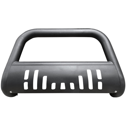 YIKATOO® Steel Black Bumper Skid Plate Crash Bar Powder Coated Bull Bar Compatible with 2015-2021 Ford Transit-150 -junior