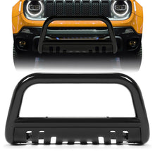 Load image into Gallery viewer, YIKATOO® Electrophoresis Powder Coated Steel Bull Bar with Skid Plate Compatible with 2016-2022 Jeep Renegade -junior