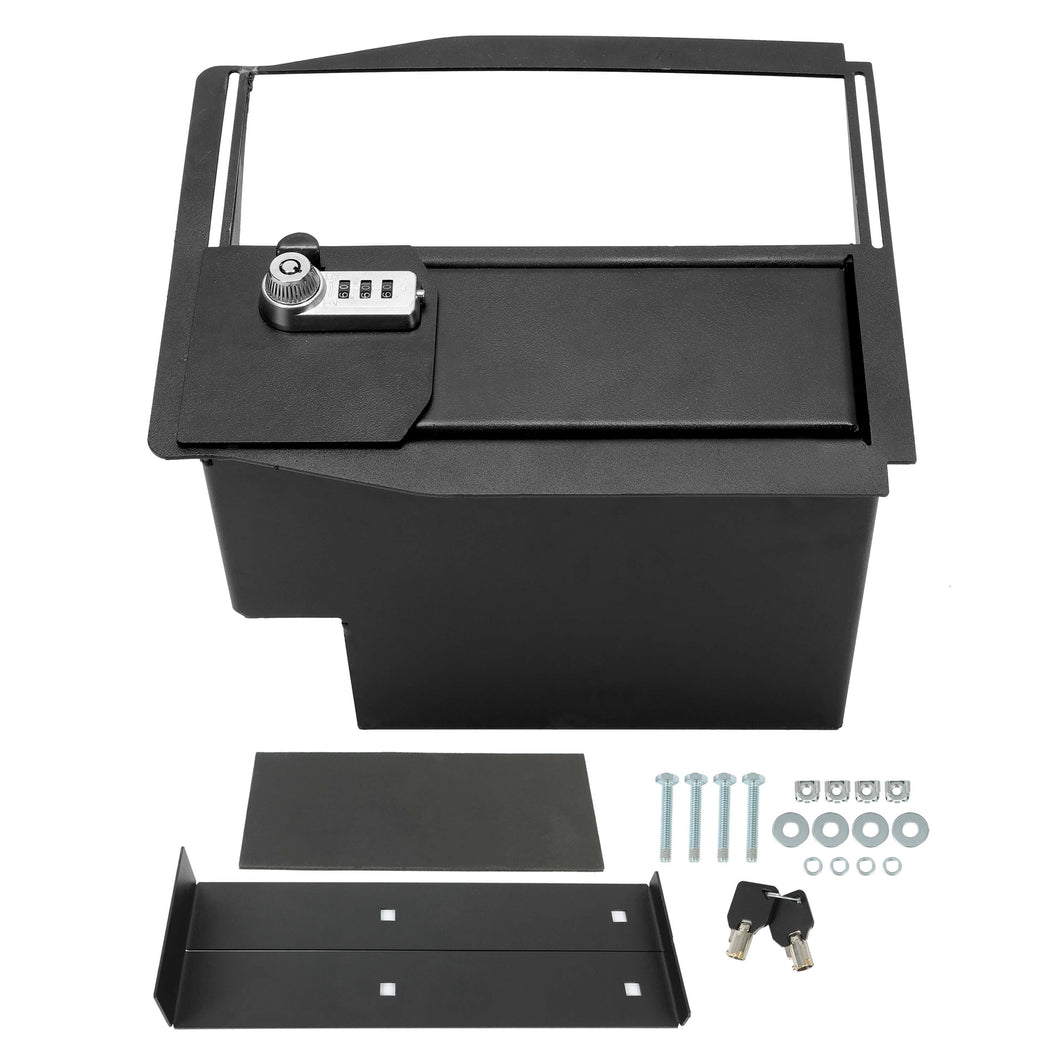 YIKATOO® CENTER CONSOLE LOCK VAULT For FORD F-150 F150 2015-2020 -junior