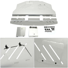 Load image into Gallery viewer, YIKATOO® Aluminum Engine Splash Shield Under Tray Skid Plate Compatible with 2011-2014 Subaru WRX STI Impreza (any trim) - Silvery -junior